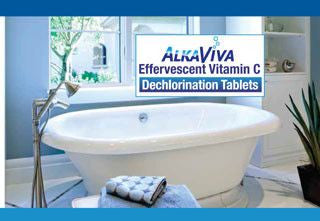 100 Effervescent Vitamin C Dechlorination Bath Tablets